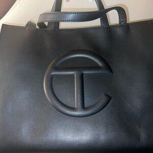 Telfar Sleek Black Interior Bag